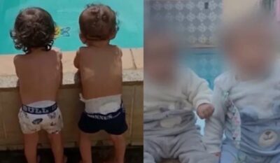 Polícia investiga morte de gêmeos de um ano como homicídio; estavam boiando em piscina
