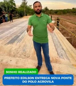 Prefeito Edilson da Alvorada inicia entrega de obras em comemoração aos 63 anos de emancipação de Palmeirândia
