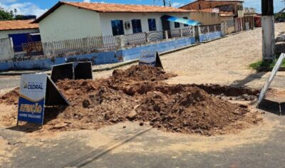 Cedral-Buraco em avenida principal deixado pela prefeitura incomoda moradores