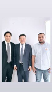 Deputado Miltinho Aragão declara apoio a Rodrigo Macaúba, pré-candidato a vereador em Paraibano