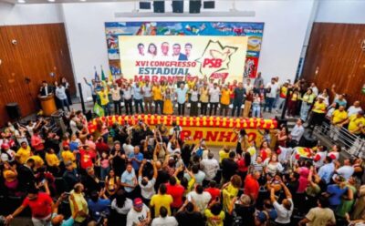 VÍDEO: Durante Congresso do PSB, Brandão destaca a boa avaliação e liderança dos prefeitos Fred Campos e Deoclides Macedo
