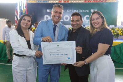 Fernando PL é diplomado prefeito de Governador Nunes Freire