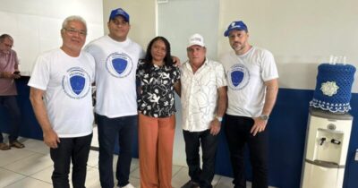 DEPUTADO WOLMER ARAUJO FORTALECE COMPROMISSO COM PESCADORES EM POSSE DA NOVA DIRETORIA DO SINDICATO DE PESCADORES DE VIANA, FILIADO À FECOPEMA.