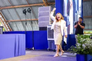 Iracema Vale prestigia posse de prefeitos em Belágua, Barreirinhas e Urbano Santos