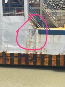 VÍDEO: Ferry José Humberto está rachado e oferece risco real a usuários