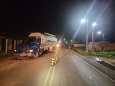 Caminhão do Frango Americano se envolve em acidente com vítima fatal em Vargem Grande