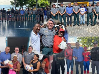PMMA realiza grande ação social no João de Deus em comemoração aos 189 anos da corporação