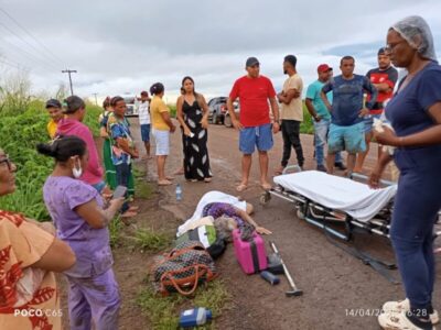 Saúde em colapso: Paciente idosa sofre acidente após ser transferida em carro particular por falta de ambulância em São João Batista