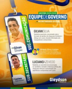 Comunicação Ágil e Transparente: Gilvan Silva Assume Secretaria de Comunicação em Barão de Grajaú