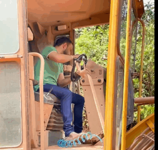 Prefeito Edilson da Alvorada vistoria os trabalhos de retomada de recuperação das estradas vicinais em Palmeirândia