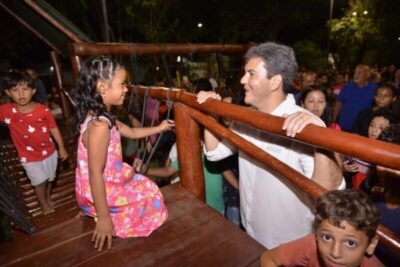 Prefeito Eduardo Braide entrega quadras e praças nos bairros Ipem Angelim e Ipem São Cristóvão