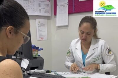 SAÚDE: Município de Gov. Edson Lobão investe em Atenção Básica