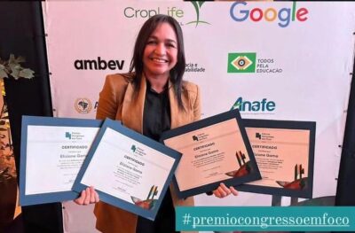 Eliziane Gama recebe destaque como melhor senadora no Prêmio Congresso em Foco 2023