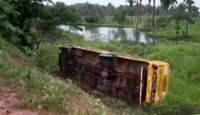 Tragédia: dois adolescentes morrem em acidente entre moto e ônibus escolar