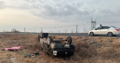 Policial militar morre após capotamento no Campo de Peris