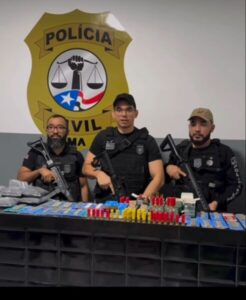Polícia Civil realiza Operação de combate ao comércio ilegal de munições em São Domingos do Maranhão