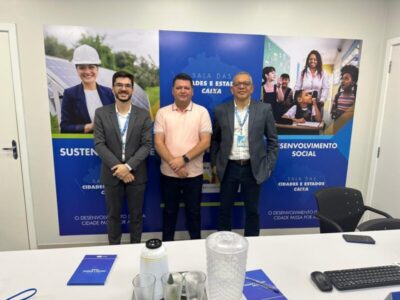 Prefeito Enoque Mota se Reúne na Sede da Caixa Econômica em Imperatriz