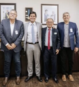 Tratorzão é recebido em Brasília pelo ministro Fufuca que garante investimentos no Esporte em São Domingos do Maranhão