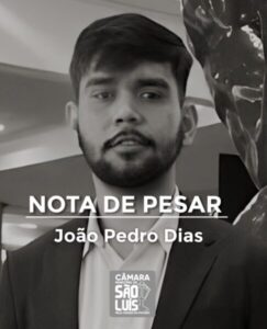 Paulo Victor emite nota de pesar pelo falecimento do servidor João Pedro