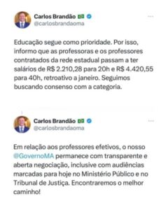 Professores contratados pelo Estado terão aumento de salário