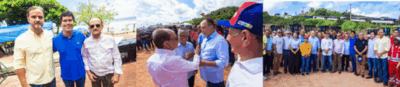 Júlio Filho marca presença em evento de assinatura de Ordem de Serviço da extensão da Av. Litorânea…