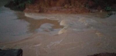 FORTES CHUVAS: Br-222 se rompe no município de Açailândia, região Tocantina do Maranhão