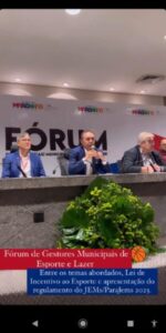 Sedel realiza Fórum de Gestores Municipais de Esporte e Lazer…