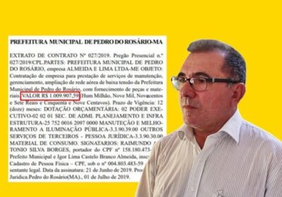 A festa tem que Parar Empresa de São Luís investigada em 2018 pela GAECO ganha contrato de R$ 1 milhão para “lavar notas” pela Prefeitura de Pedro do Rosário