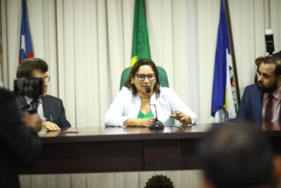 Em seu primeiro discurso, Francimar prega união entre vereadores na Câmara de Ribamar