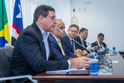 ‘Frente Parlamentar’ em Defesa do Saneamento Básico discute com Caema melhorias no sistema de água e esgoto…