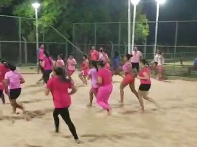 Timon tem projeto voluntário de Funcional na Areia no Parque Sucupira