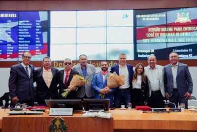 Alema entrega medalha “Canhoteiro” aos desportistas Emílio Moreira e professor Betinho