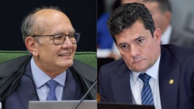 Na casa de Weverton, Gilmar Mendes solta piada para Sergio Moro