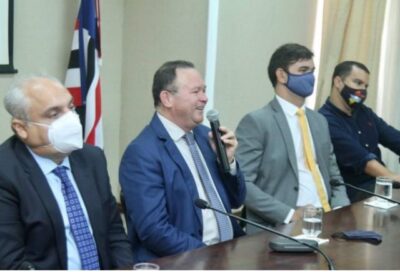 Governador em exercício teve encontros com secretários