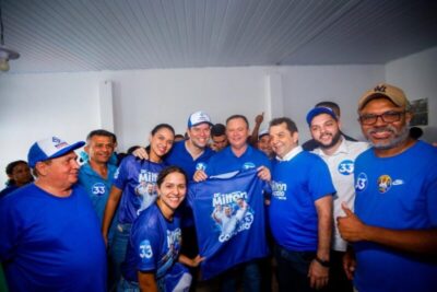 Governador Carlos Brandão participa de mega carreata em apoio a Milton Gonçalo em Santa Rita