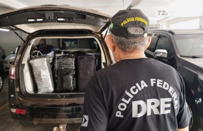 PF incinera meia tonelada de cocaína no Maranhão