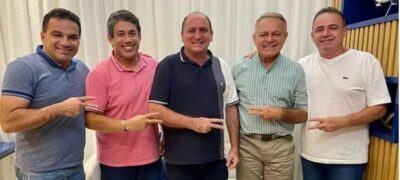Erlânio e Osmar Filho chancelam indicação de Hélio Soares a vice de Weverton