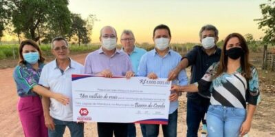 Hildo Rocha destina R$ 1 milhão de reais para Rigo Teles recuperar a estrada de Três Lagoas do Manduca