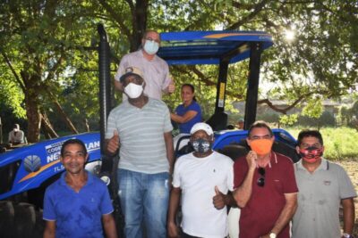Hildo Rocha entrega mais uma patrulha mecanizada para agricultores de Cantanhede