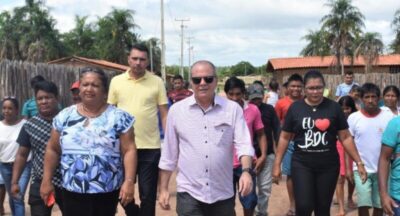 Hildo Rocha inaugura moderno sistema de abastecimento de água na Aldeia Três Irmãos, em Barra do Corda