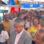 Kleber Tratorzão recepciona governador e recebe obras
