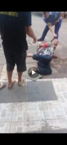 Homem acusado de praticar vários furtos em Barra do Corda, leva uma surra de facão nesta quinta-feira(6)