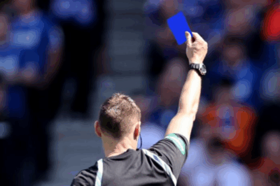 Futebol passará a ter cartão azul