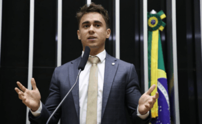 Nikolas na posse de Trump