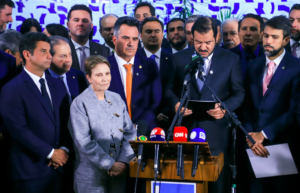A Federação União Progressista declara voto contra MP de Haddad