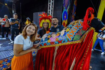 Iracema Vale participa da abertura do Arraial do Ipem e parabeniza Brandão pelo apoio à cultura…