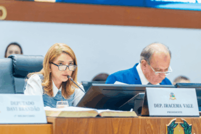 Eleição na Alema: advogados de Iracema pedem audiência com Dino