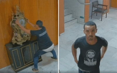 PF prende homem que quebrou relógio histórico do Palácio do Planalto