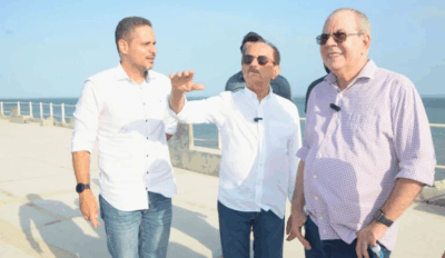 Dr. Julinho visita obras em São José de Ribamar com Hildo Rocha…