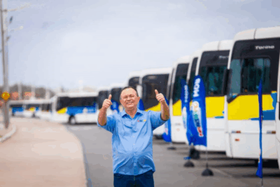Brandão anuncia estudo para nova licitação do transporte semiurbano